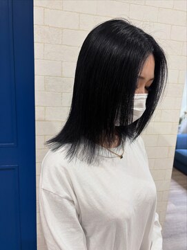 シェミール(CHEMIR) ブルーブラック/ブリーチカラー