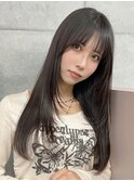顔まわりレイヤー似合わせカット