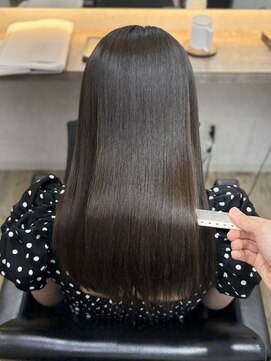 シュガー バイ エクラート 立川南口店(SUGAR by ECLART) 【艶髪ストレート】#髪質改善#美髪矯正#縮毛矯正