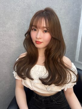 ボタン ハカタ(VOTAN hakata) 【前田七音】オリーブカラー/赤み消し/ブリーチなし/レイヤー