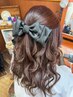 【土日祝限定】崩れないヘアセット +　早朝料金　《7時台/8時台》 