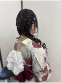 Miki ツヤ髪スタイル　くびれヘア