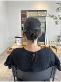 カチモリシニヨンヘアセットヘアメイク韓国前髪カットハイライト