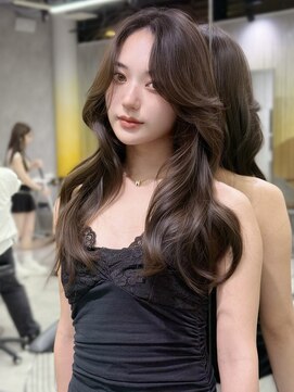 シティ(CITY) ロングレイヤーカット フォワード巻き ウェーブ ラフレイヤー