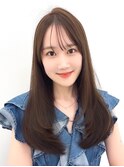 韓国風レイヤーカット髪質改善ダブルカラーハッシュカット