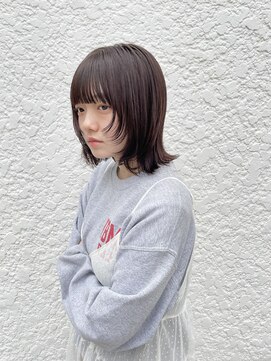 メゾンアクア 表参道(Maison ACQUA) ◎ミニボブ縮毛矯正髪質改善ストレート顔まわりレイヤーカット