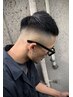 人気No1 メンズカット＋スキンフェード　￥3800→￥3500