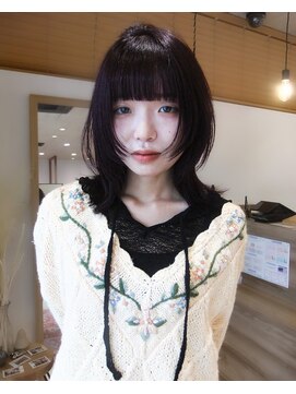 ミューズ バイ ケンジ(MUSE by KENJE) 暖色カラー/レイヤーカット/平塚美容室