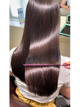 髪質改善ストレート