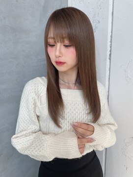 シェリム 栄(CHERIM) 美髪ストレートスタイル