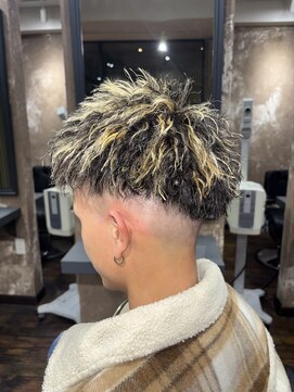 ロバーツヘアー 吉祥寺店 ツイストパーマメッシュ
