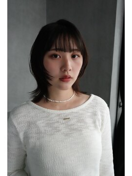 ヴェイン 渋谷(vain) しっかり顔まわりレイヤーがかわいい！レイヤーボブカット