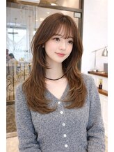 フリックヘアサロン 梅田茶屋町2号店(FLICK HAIR SALON) 小顔レイヤーカット/韓国ヘア/ハッシュカット/梅田