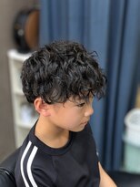 カットハウス パセリ&nbsp;お洒落キッズ☆ツイストスパイラルパーマ 　 <理容室>/メンズ