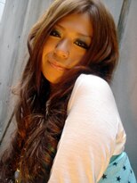 ロジ(Roji)&nbsp;【Roji】ロングエクステ＆透明感ベージュカラー