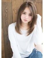 エル(LE)&nbsp;ヴェールウェーブブルージュアシメ似合わせカットセミロング