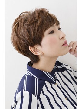 シーズンズ キノカ 三軒茶屋店(SEASONS 季の香) ベリーショート×ミルクティカラー【seasons季の香三軒茶屋店】