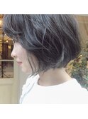 " ミニマムボブ インナーカラー "ayumi