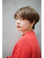 レンジシ オモテサンドウ(RENJISHI omotesando)&nbsp;くせ毛風小顔マッシュショート 《RENJISHI 池田》