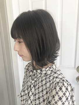 ロンドアベニール 北千住(Lond avenir) 【Lond avenir本田奈穂美】ひし形レイヤーボブ スタイル