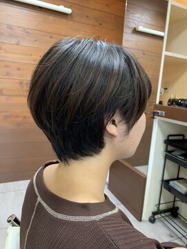 ブレス 小阪店(brace) 小顔ワンサイドショート