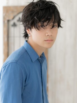 ハンサムファイブ 与野国道店(HANDSOME FIVE) 無造作！オシャレくせ毛風パーマ