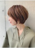【石田勇士郎】インナーカラー髪質改善厚めバングスリークボブ