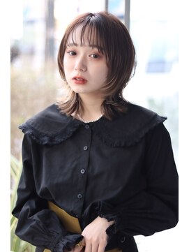 リップス デリコ(LIPS derico) 【LIPSderico/鈴木初穂】ウルフカット×インナーカラー