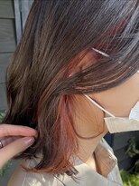 ナンバーエイト(number eight)&nbsp;小顔ミディレイヤーカット×ピレンジセクションカラー