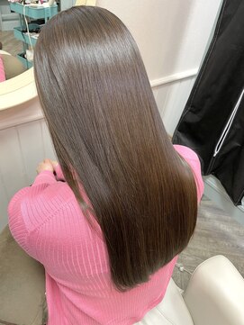 レス 仙台(Less) 髪質改善グレーブラウン