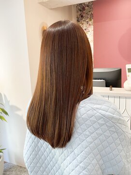 ムーン(moon) 5月#似合わせカット#アースカラー#くびれヘア#デザインカラー