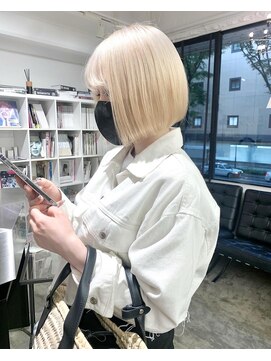 ディーカヘアーセンダイ(Di KA HAIR sendai) 抜きっぱなしブロンド/ブリーチ/ケアブリーチ/ブロンド