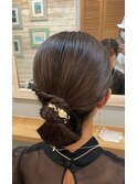 ナチュラルシニヨン