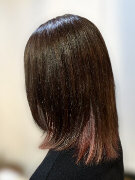 アークヘアデザイン(arc hair design) グレージュ×ピンク