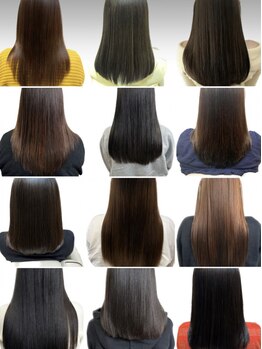 【髪質改善】『天使の羽衣酸性ストレート』が施せる。この春しっとりなめらかな驚きの『ツヤ髪』が高評価◎