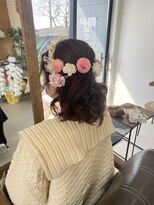 イロ(16iro) ハーフアップ
