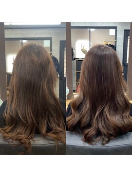 ナチュラル 泉中央店(Natural) 巻き髪もOK魔法の縮毛矯正ケアルーガ