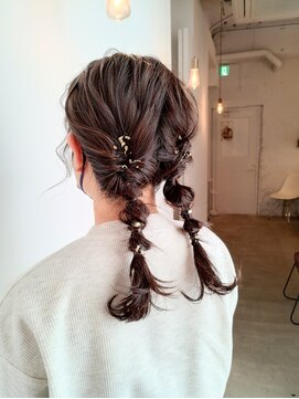 アルジャーノン グリーン(ALGERNON GREEN) ヘアセット/ヘアアレンジ/ツインアレンジ