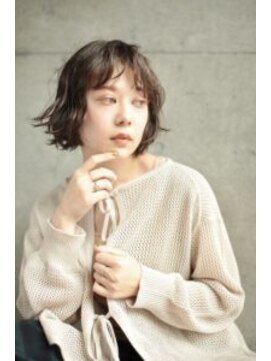 アンド(AND) ボブ　パーマ　前髪パーマ　タッセルボブ　代官山　恵比寿