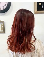 ランプ ヘアー(lamp hair)&nbsp;ブラッドオレンジ/lamp 清水