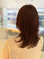 アイディール 心斎橋店(:ideal) 【白髪染めに見えない白髪染め】ピンクブラウン♪