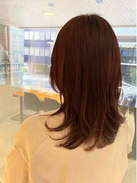 アイディール 心斎橋店(:ideal) 【白髪染めに見えない白髪染め】ピンクブラウン♪