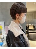 ボブ/前髪/前髪カット/ショート/カラー/縮毛矯正/韓国/髪質改善