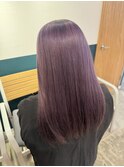 暗染履歴からブリーチ一回ラベンダーstylist聖斗