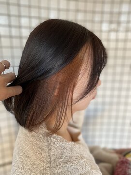 アローズ 久留米店(arose) オレンジインナーカラー！