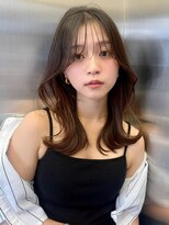 ロンドウル 熊本(Lond ulu) 髪質改善縮毛矯正地毛風大人シアカラーセミディ[熊本/上通/下通]