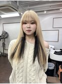 blonde 逆インナー