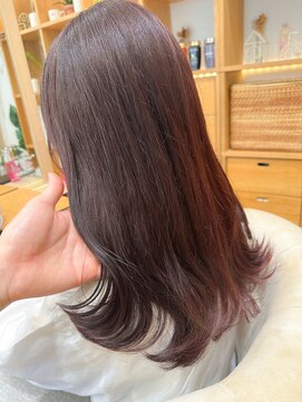 バイオレット ナゴヤ(Violet Nagoya) 【ブリーチ無】ピンクブラウン/チェリーピンク/暖色カラー/