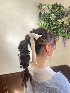 ヘアーズ ラブリージョブリー(hair's Lovely Jubbly) 【横田】デートにおすすめヘアアレンジ