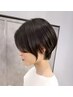 【満足度◎】小顔ショートカット＋1STEPトリートメント￥5500
